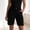 Black, variant on Womens Work Shorts Regular Fit Workwear Utility Cargo Shorts with Pockets Spring Summer Casual Shorts Navy