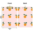 thumbnail image 5 of FORMRS Acrylic Clipboard with Low Profile Clip Standard A4 Letter Size, 12.5" x 9", Cartoon Citrus, 5 of 8