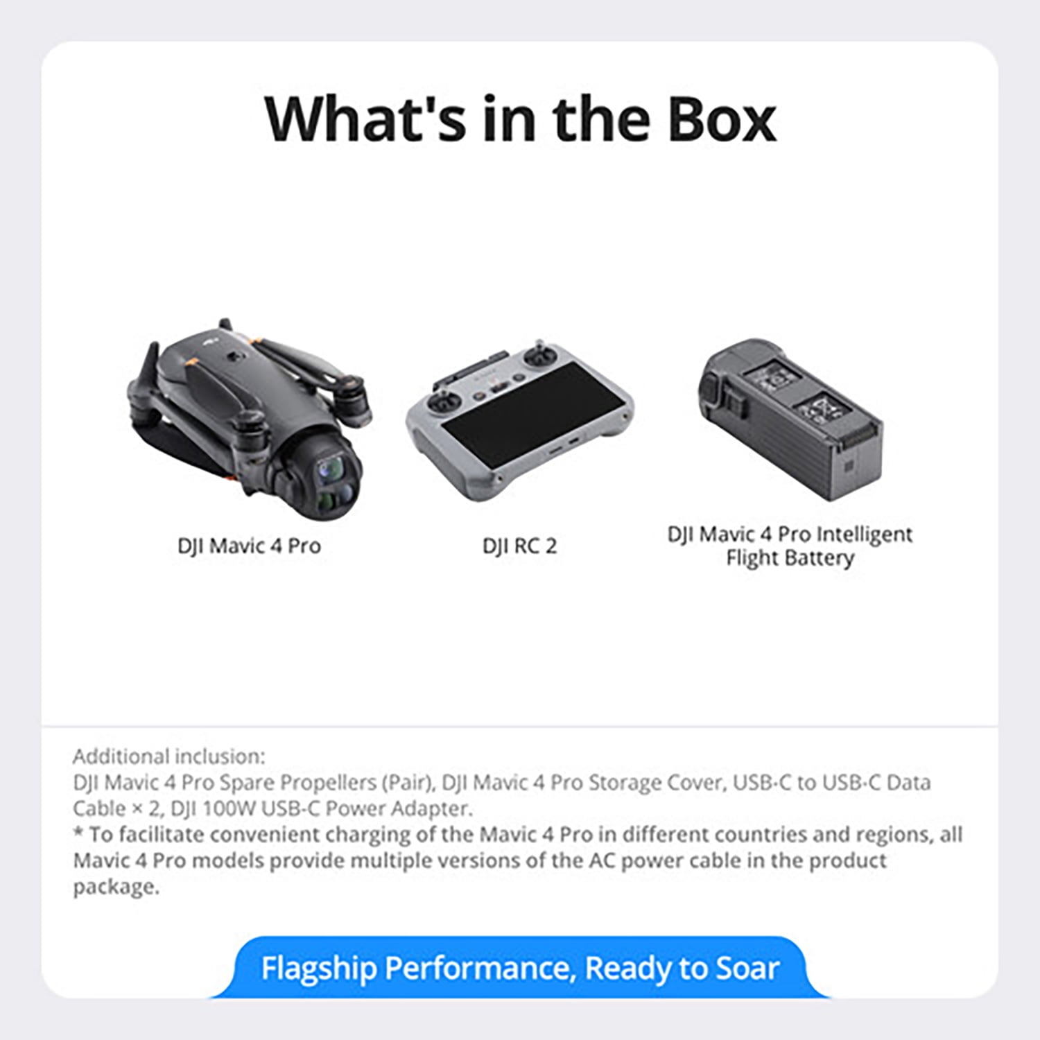 DJI Mavic 4 Pro Drone with RC 2 Remote