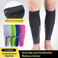 thumbnail image 4 of 1 Pair Calf Compression Sleeve Leg Compression Sock Calf and Shin Support Relieve Calf Pain for Men Women Youth for Running, Cycling, Walking Black, 4 of 9