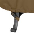 thumbnail image 3 of Classic Accessories Hickory 60 Inch Outdoor Polyester Fire Pit Cover, Mahogany, 3 of 7