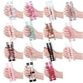 thumbnail image 4 of Wearable Gels Nails Wraps Cured Gels Nails Stickers French Styles Gels Nails Strips Nails Art Decortions for Party, 4 of 4