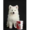 thumbnail image 3 of Taza de cerámica 445 ml con diseño gráfico de perro dálmata, 3 of 7