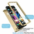 thumbnail image 4 of Samsung Galaxy S9 / S9 Plus / S9+ Case, Tekcoo [T360] [Gold] Ultra Thin Full Body Coverage Protection Hard Slim Hybrid Cover Shell For Samsung Galaxy S9 5.8" / S9 6.2" 2018, 4 of 4