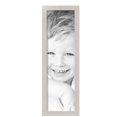 thumbnail image 2 of ArtToFrames 7" x 24" Slanted Lip White Picture Frame, 7x24 inch White Wood Poster Frame (WOM-4825),  Pack, 2 of 7
