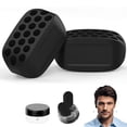 thumbnail image 3 of 2pcs Jaw Trainer Face Masseter Training Muscle Exerciser Chew Ball Breaker Black, 3 of 5