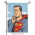thumbnail image 2 of Superman Thinking Garden Yard Flag, 2 of 4