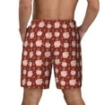thumbnail image 4 of Uemuo Cute Pig with Coins Pattern Mens Swim Trunks Quick Dry Board Shorts with Mesh Lining, Stretch Beach Shorts Quick Dry No-Chafing Board Shorts-Large, 4 of 9