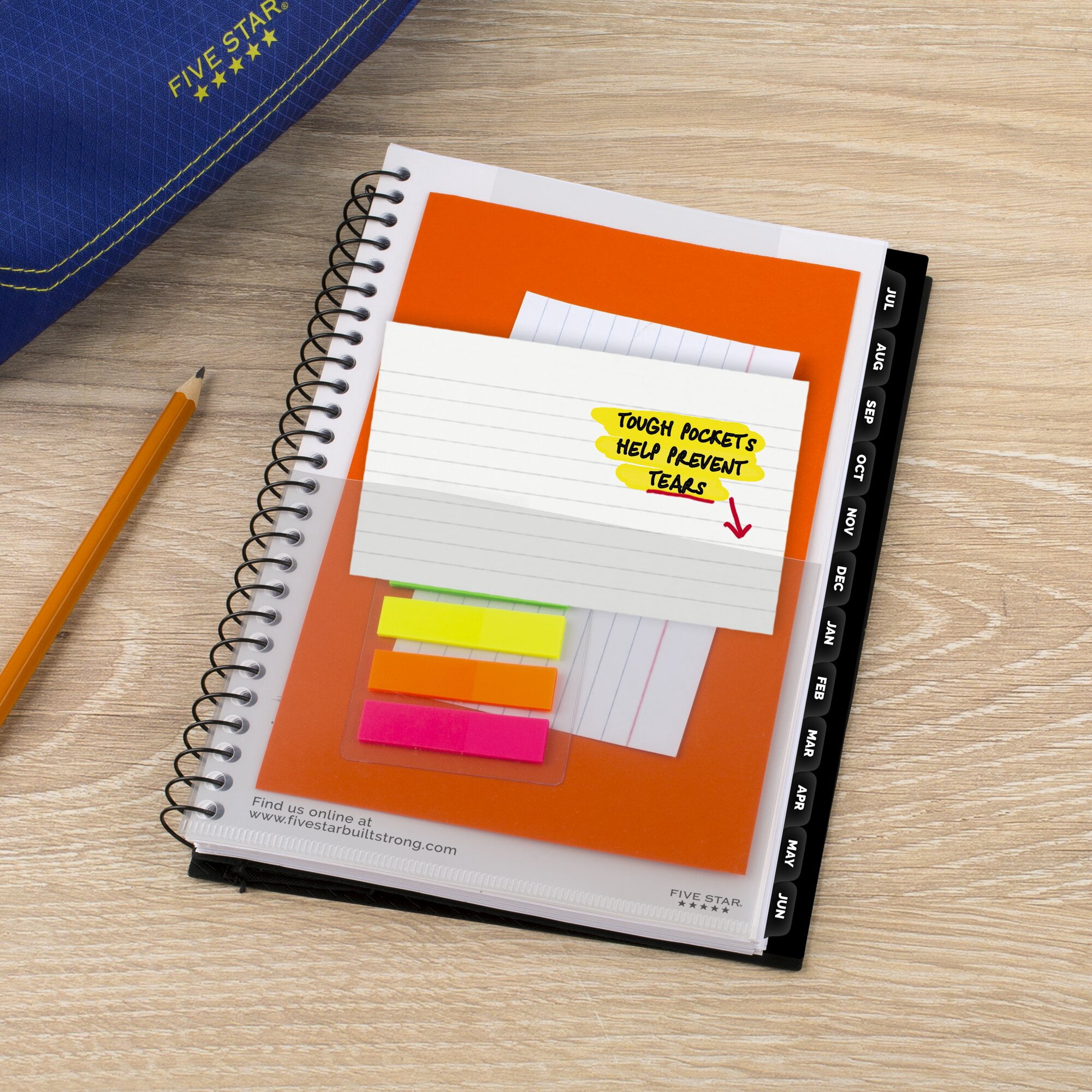 Five Star Advance Academic 2026-2027 Weekly Monthly Student Planner Plus Study