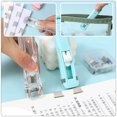 thumbnail image 5 of Clam Clip Dispenser, 1 Set of Refill Clam Clip Dispensers Office Paper Staplers Daily Use File Staplers, 5 of 7