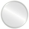 thumbnail image 1 of Miroir Rond Encadré Singapore - Vaporisation Argentée - 19 Pouces x 19 Pouces, 1 of 7
