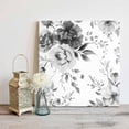 thumbnail image 4 of Canvas Print Wall Art Oil Paintings Spring Blossom Grey Flower Picture Prints Artwork for Living Room Kitchen Bathroom Bedroom, 4 of 9