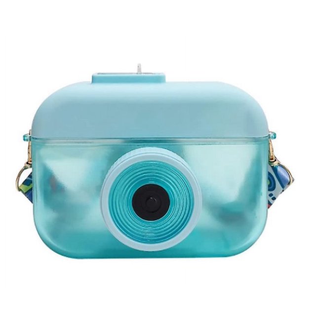 Botella de agua para cámara con pajita, taza de agua deportiva para niños, azul Sailing Electrónica