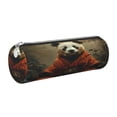 thumbnail image 1 of Easygdp Jungle Meditating Panda para Estuche de Lápices Cilíndrico de Cuero con Cremallera, Organizador de Lápices de Cuero para Escuela, Oficina y Viajes, 1 of 6