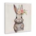 thumbnail image 2 of Stupell Industries Cottage Sweet Floral Crowned Bunny Canvas Art, 36 x 36, by Lazar Studio, 2 of 8