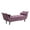 Purple, variant on Alvantor Button Tufted End of Bed Benches Velvet Upholstered Bench with Pillows for Bedroom,Living Room, Entryway Purple