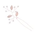 thumbnail image 1 of PAMINGONO 2Ud U Shaped Hair Stick En Oro Rosa Chic Para Fiestas Y Celebraciones Femeninas, 1 of 8