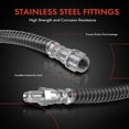 thumbnail image 4 of A-Premium Front Driver or Passenger Brake Hydraulic Hose Compatible with Mercedes-Benz Models - CL63/CL65 AMG 2008-2014, S63 AMG 2008-2013, S65 AMG 2007-2013, Chassis to Caliper - Replace# 2214200948, 4 of 8