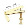 thumbnail image 3 of Ajustador de cuerdas dorado Bling Bling 4 piezas afinador fino de metal duradero para violonchelo, 3 of 12