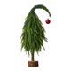 thumbnail image 2 of Decoración navideña de hoja de árbol de Navidad con hojas nobles y pinos artificiales pequeños para la mesa | Árbol de Navidad Mini de Plástico Verde Realista | Opciones duraderas y ligeras 30cm, 2 of 6