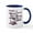 White/Navy Inside, variant on CafePress - ASL I Love You Mug - 11 oz Ceramic Mug - Novelty Coffee Tea Cup
