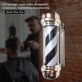 thumbnail image 3 of facefd Barber Pole Light Flat Black Waterproof Rainproof Wall Mount Outdoor, 3 of 8
