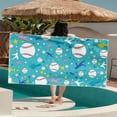 thumbnail image 1 of Microfiber Beach Towel for Fast Drying and Absorbency - Large Size for Sand and Pool Use, Lightweight Design, Perfect for Yoga, Travel, and Outdoor Recreation Gifts, 1 of 8