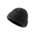 thumbnail image 2 of Minnieouse Gorro de punto elástico grueso invierno cálido deportes al aire libre senderismo viajes nieve esquí gorra accesorios casuales para mujer Sombreros Gris oscuro Minnieouse AP013203-10, 2 of 6