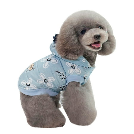 Cute Cat Dog Coat Jacket Pet Supplies Clothes Winter Apparel Puppy