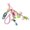 Pink, variant on Multipurpose Alloy Padlock Keyring Miniature Lock Key Pendant Keychain for Purses Backpacks Creative Handmade Gift