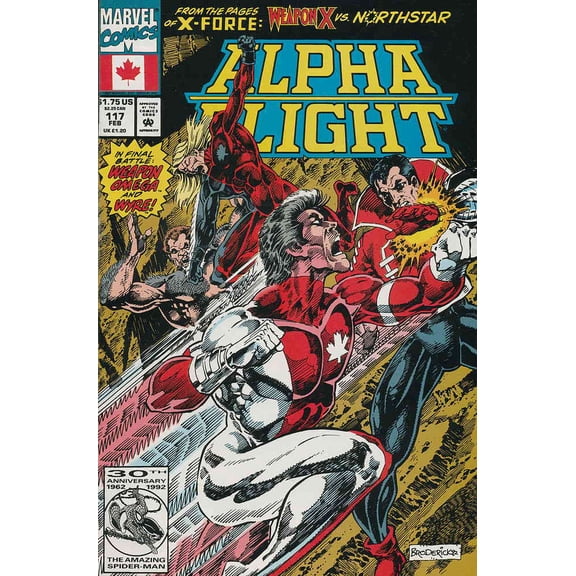 Alpha Flight (1st Series) #117 VF ; Marvel Comic Book