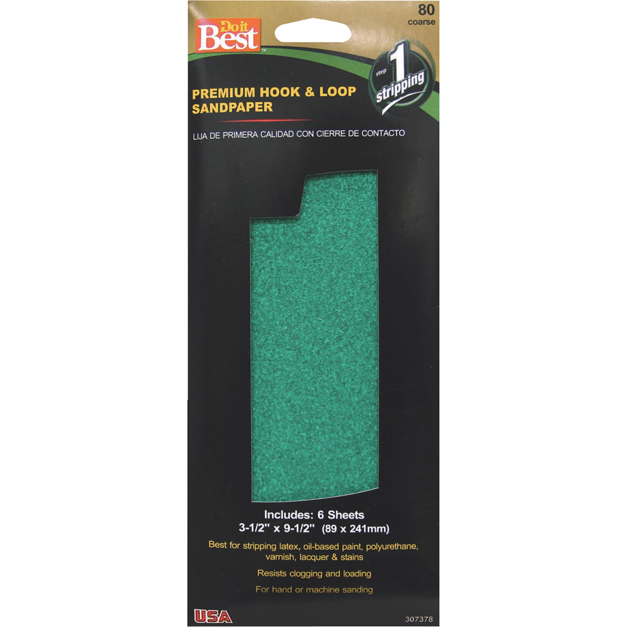 Premium Hook And Loop Sandpaper