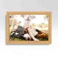 thumbnail image 4 of 10x23 Light Brown Bamboo Real Wood Picture Frame Width 1.5 inches | Interior Frame Depth 0.5 inches, 4 of 8