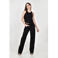thumbnail image 1 of Pantalon Wide Leg con brillo /Juvenil, 0503 (Negro) negro 9, 1 of 5
