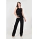 thumbnail image 1 of Pantalon Wide Leg con brillo /Juvenil, 0503 (Negro) negro 3, 1 of 5