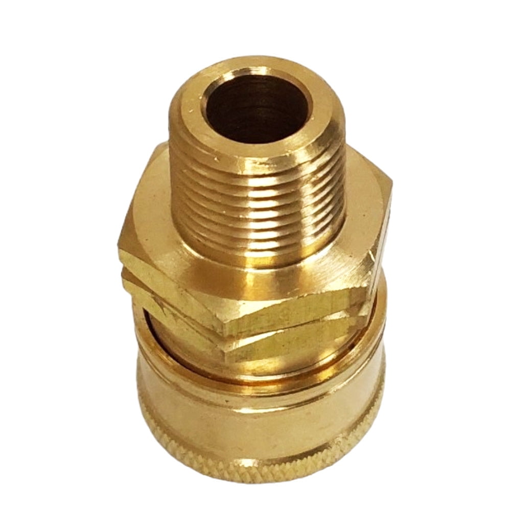 Proven Part 3/8" Male Quick Connect Plug, 3/8" Quick Connect to 3/8" MNPT