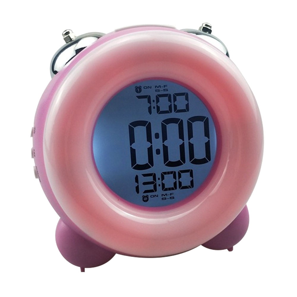Simple Digital Clock Loud Alarm Clock Battery Operated Easy to Set