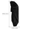 thumbnail image 2 of MasteelfCA Elastic Satin Sleep Long Hair Hat with Button for Braids Dreadlocks Hair, 2 of 7