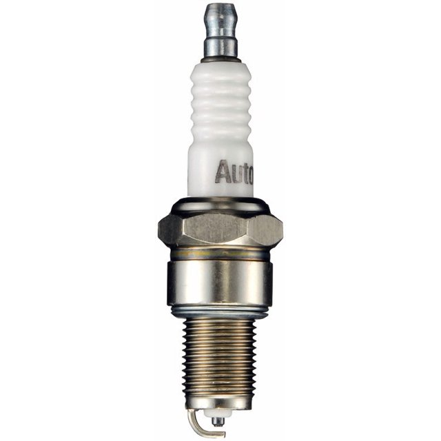 Autolite Spark Plugs Spark Plug 4265 Resistor Copper; OE Replacement; 3/4 Inch Thread Reach; With Resistor; Copper; For Motorcycle And Outdoor Power Equipment; Single
