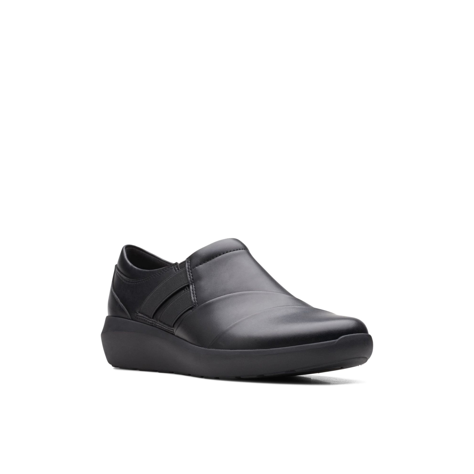 COLLECTION BY CLARKS Semelle Amovible Noire pour Femmes Support d Arc Kayleigh Bout Rond Coin Slip sur Chaussures Plates 11 M Walmart