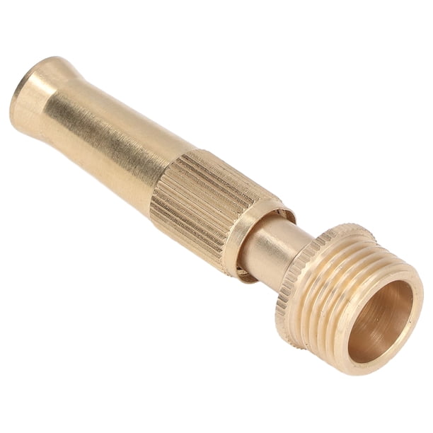 Boquilla de Manguera ANGGREK Ajustable Giratoria Color Cobre Amarillo Claro