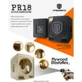 thumbnail image 2 of PRORECK PR18 18 inch 2000W P.M.P.O Active Powered PA DJ Subwoofer Cabinet, 2 of 6