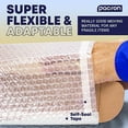Bubble Cushioning Wrap Pouches 125 Pack 10x15.5 Inch, Double Wall