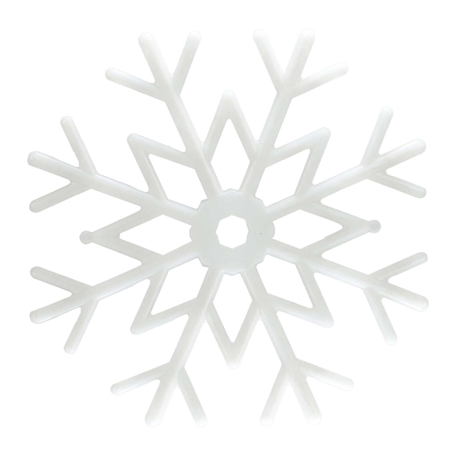 Kmdttou Solar Lights Outdoor Christmas Spring Festival Holiday Lights Lighting Layout Modeling Decorative Pendant LED Snowflake Lights String