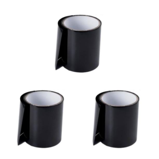 Cinta de reparación de fugas a prueba de agua Bewildely para exteriores 5 cm x 1,5 m Negro