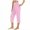 Pink1, variant on Plebaso Women's Capri Yoga Pants High Waist Workout Yoga Pants Cropped Lounge Wide Leg Pants with Pockets