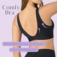 thumbnail image 2 of LeSensuel Light Top Wireless Bra Pullover Bralette for Women Comfortable Womens Bras No Wire, 2 of 7