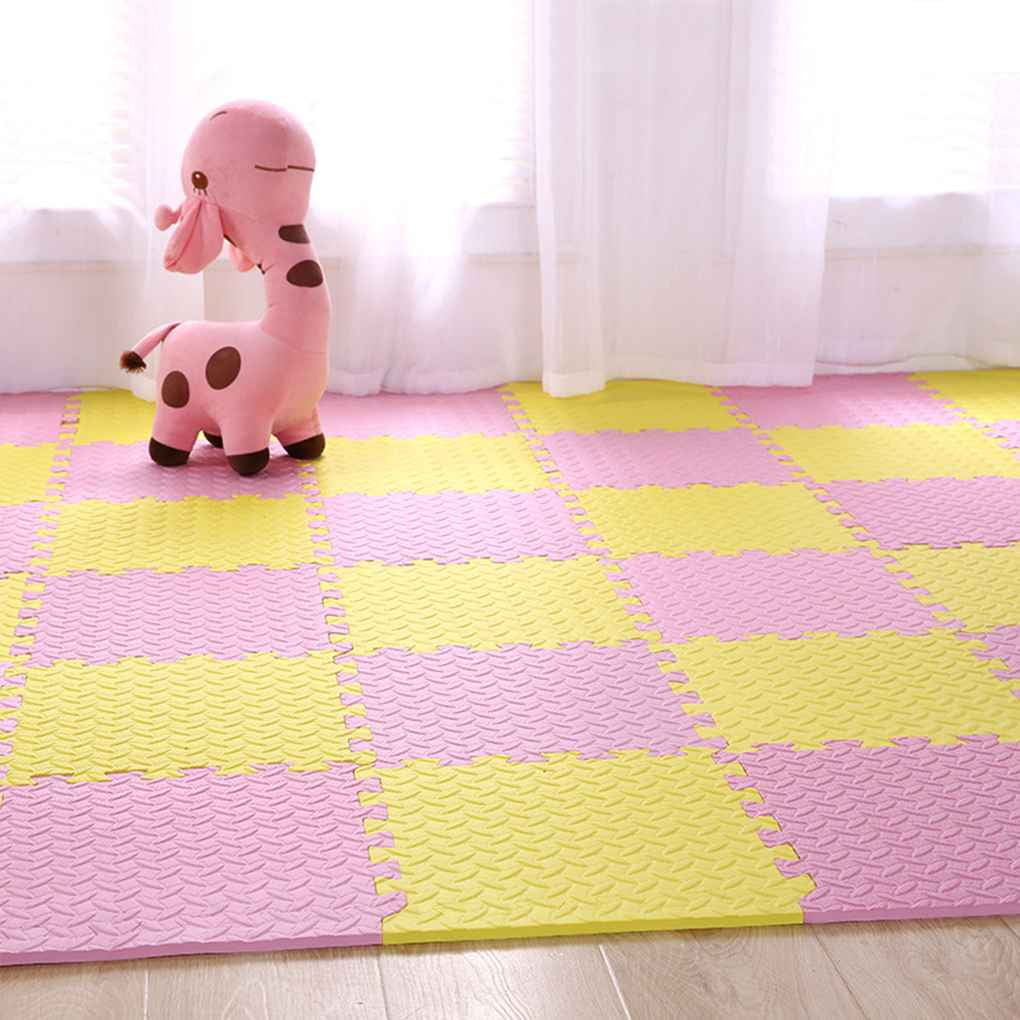 9pcs Eightday Foam Mat with Boards Children’s Puzzle Mat Baby Playing