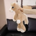 thumbnail image 6 of Running Pony Plush under $5! Bzdzmqm Simulation Running Pony PlushToyStuffed Animal, Chinese Zodiac Horse Year Mascot Doll Forkids, Dynamic Pose Horse For Playroom Bedroom Decor, 6 of 8