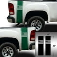 thumbnail image 2 of American USA Flag Racing Stripes Rear Truck Bed Vinyl Decal Sticker Styling Straight Lines Sport Lines Compatible with Most Pickup Trucks Back Graphic Sporting (11" x 35", Forest Green), 2 of 8